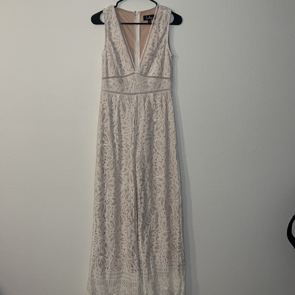 Lulu’s Amora White Lace Jumpsuit - Picture 5 of 6